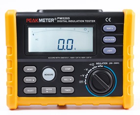 MS5205 PeakMeter измеритель сопротивления изоляции