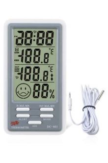 DC803 термометр с влажностью и часами