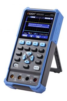 HDS2202 портативный 2-х канальный осциллограф 200 МГц с русским интерфейсом